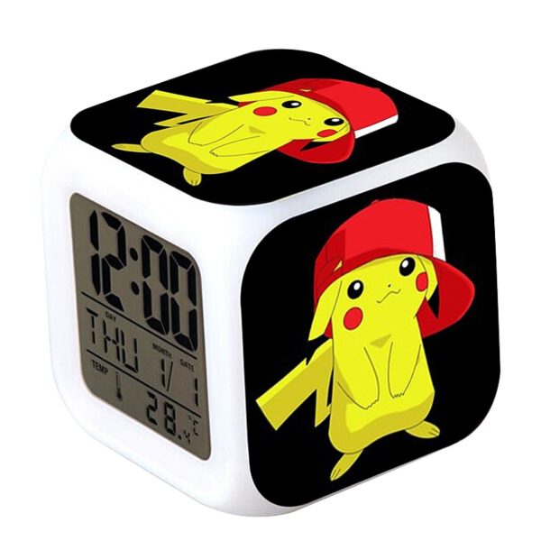 Réveil numérique Pikachu
