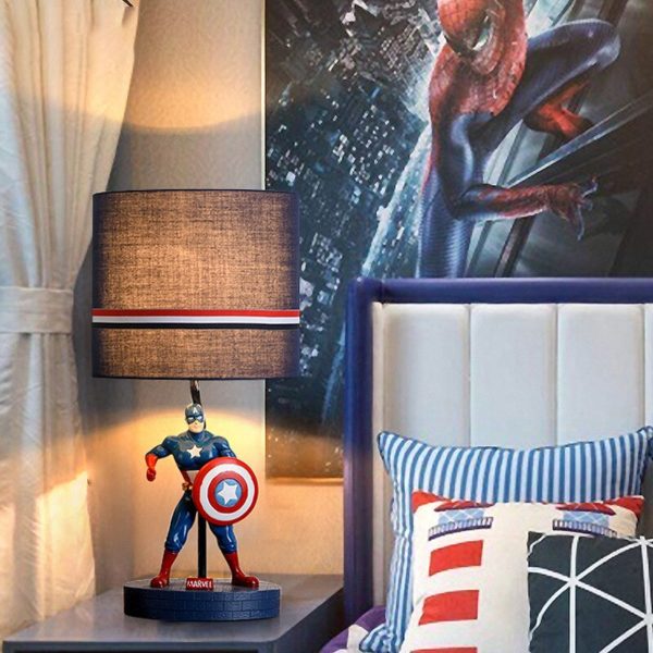 Lampe de chevet Captain America