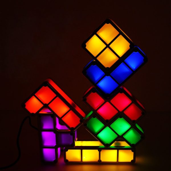 Lampe de chevet Tetris Puzzle