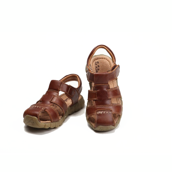 Sandale vintage en cuir