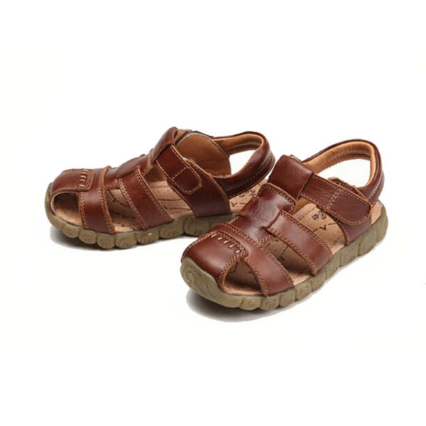Sandale vintage en cuir