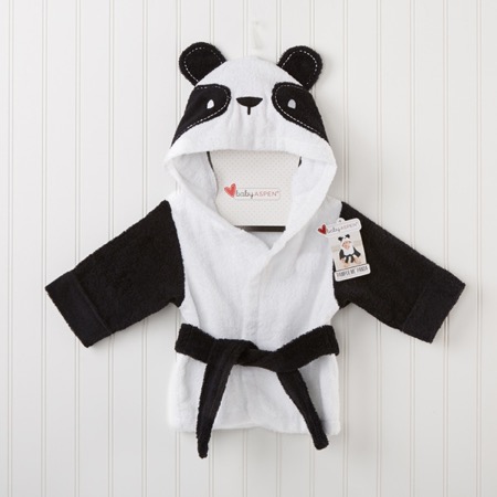 Peignoir à capuche en forme de Panda et de Souris pour touts petits