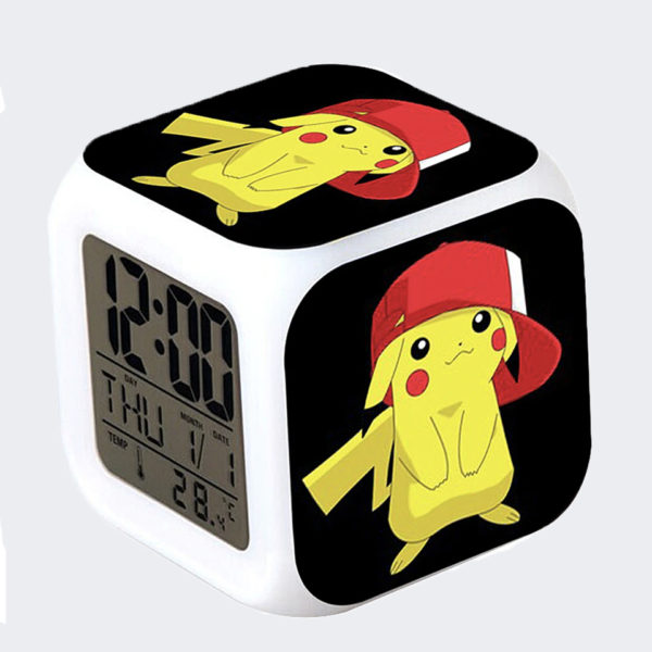 Réveil numérique Pikachu