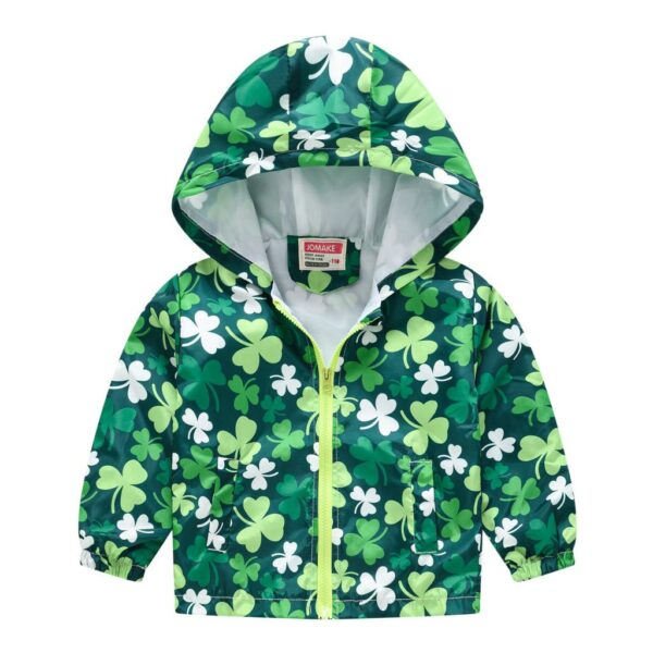 Petit Parka à motifs pour l'automne