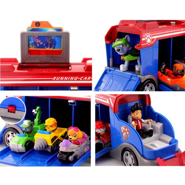 Bus Pat' Patrouille avec 3 voitures et 1 figurine