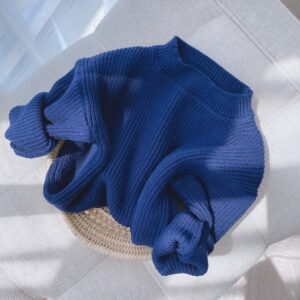 Pull col roulé chaud pour garçons