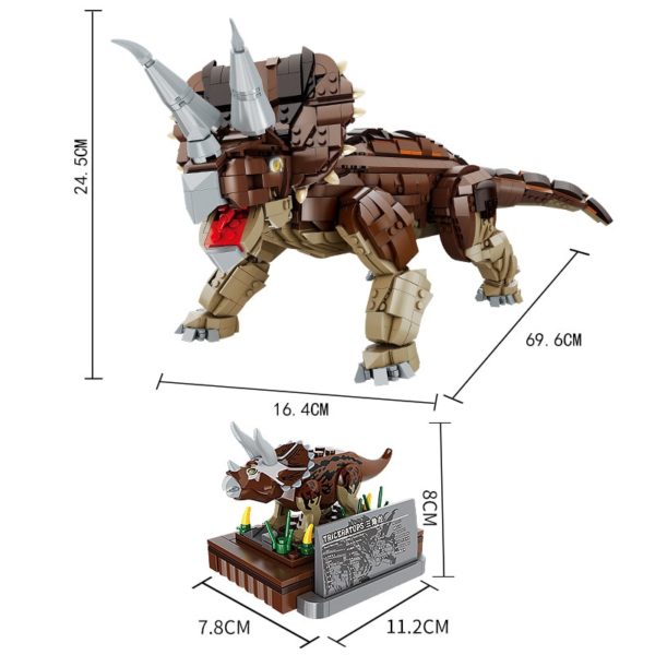 Triceratops à construire