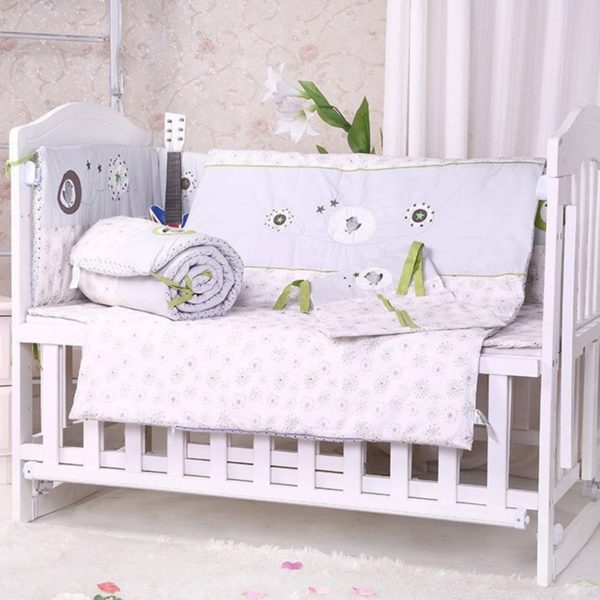 Parure de lit en coton pour bébé