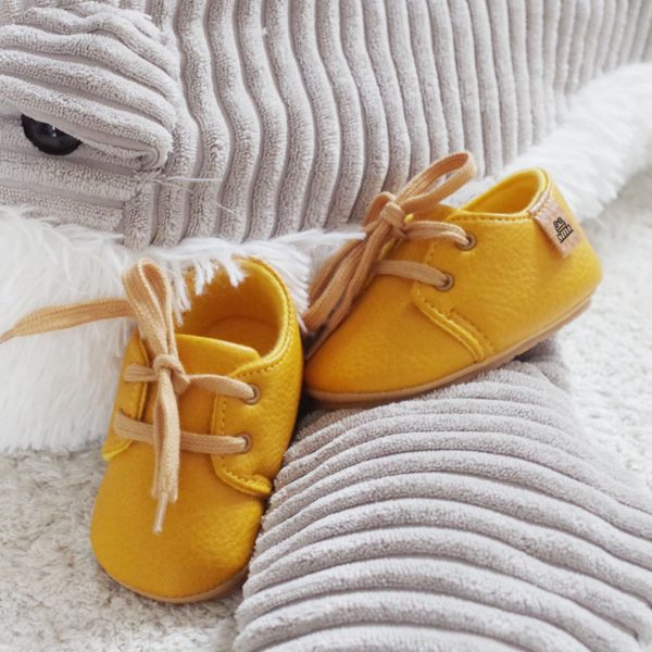 Chaussure bébé en cuir souple TIBAMO