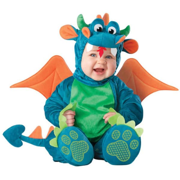 Barboteuse déguisement dragon pour bébé