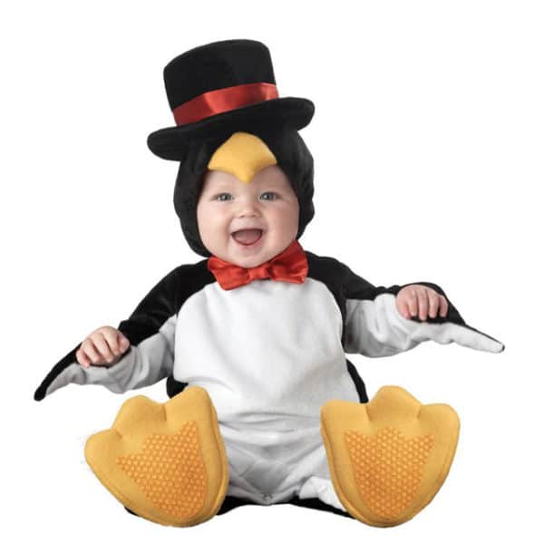 Barboteuse déguisement pingouin pour bébé