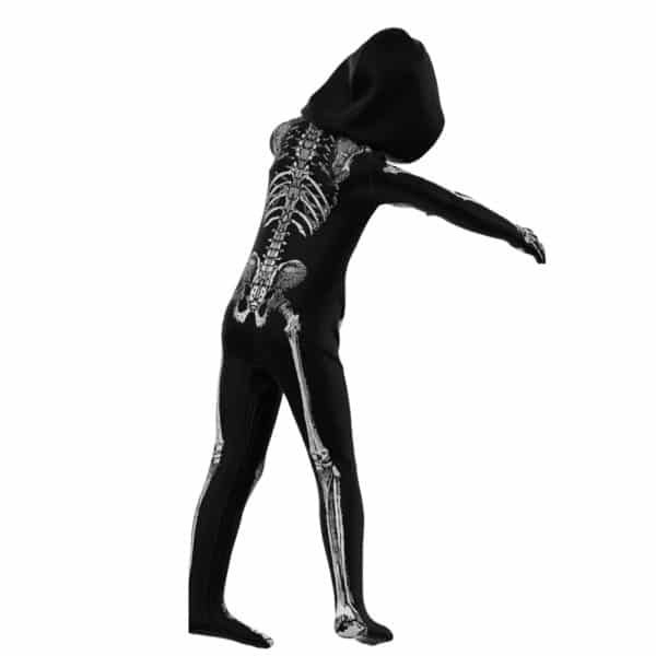 Costume de squelette combinaison pour enfants
