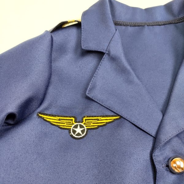 Déguisement pour enfant d'uniforme de capitaine d'avion