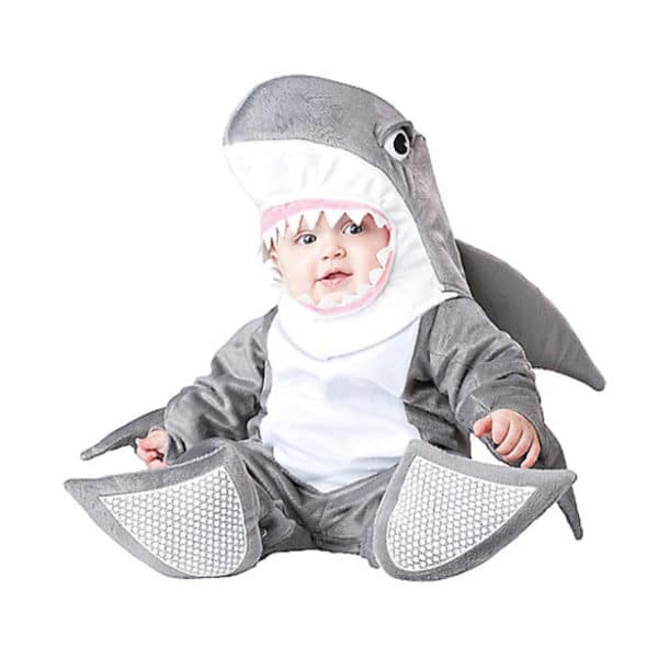 Barboteuse déguisement de requin pour bébé