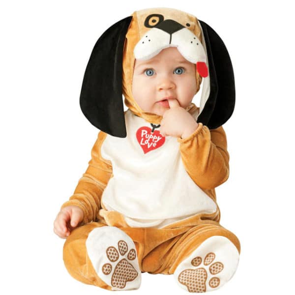 Barboteuse déguisement chien pour bébé