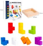 TETRIS 3D EN BOIS 4