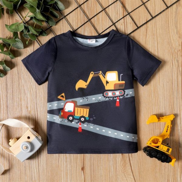 T SHIRT ENFANT PELLETEUSE