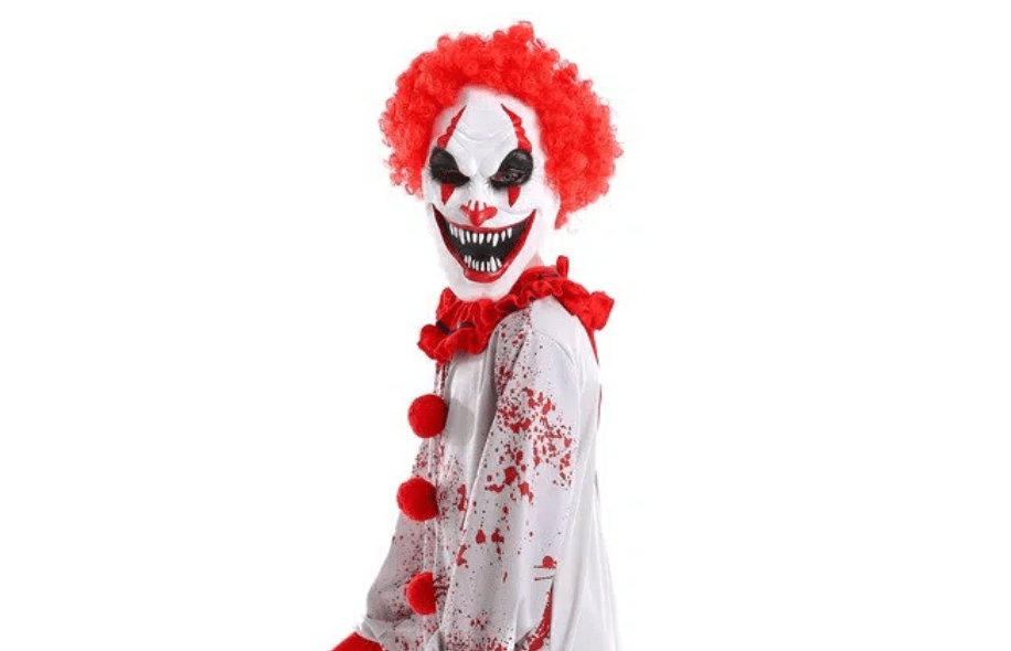 costume de clown tueur pour enfant miniature 2