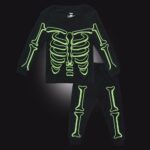 Pyjama squelette lumineux pour enfant