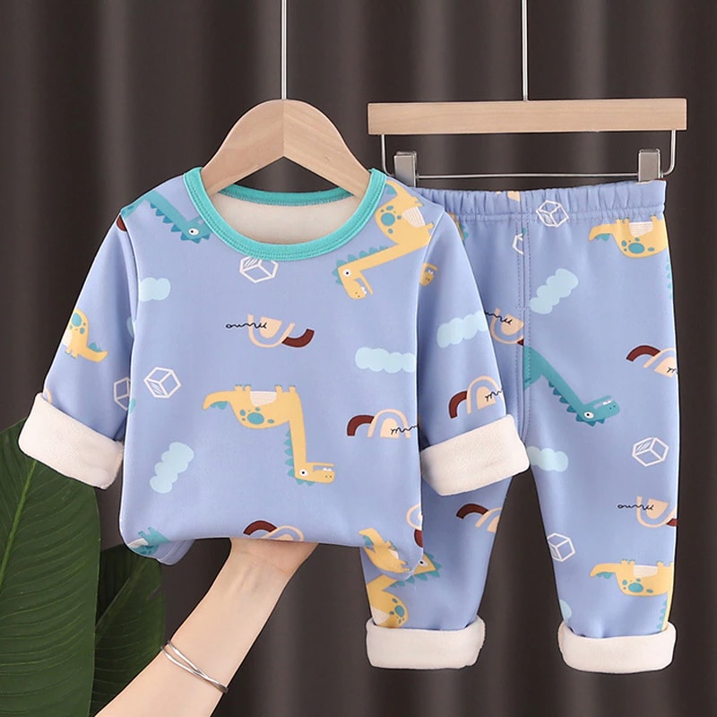 Pyjama bébé garçon motif petit dinosaure