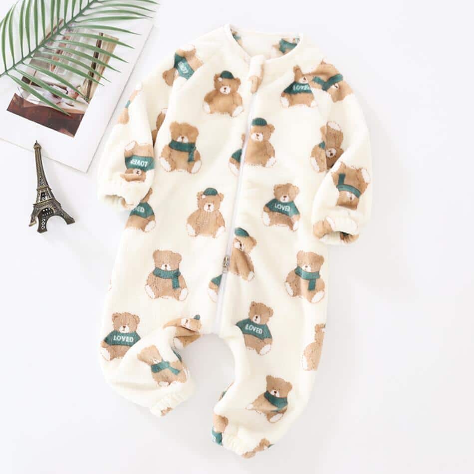 Pyjama bébé polaire Ourson