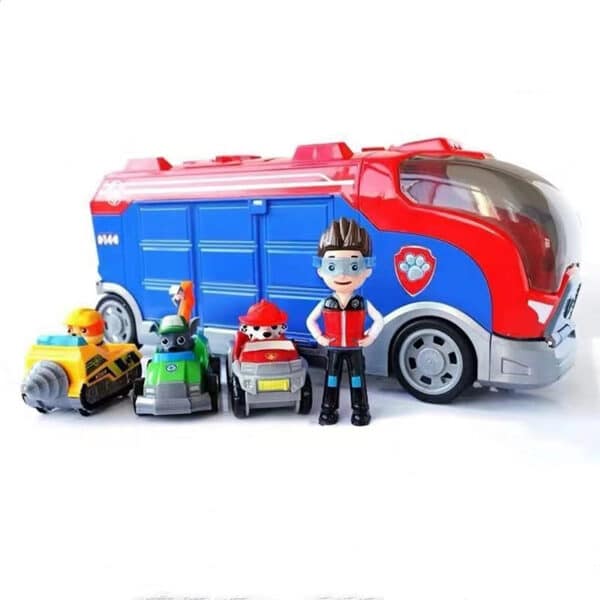 Jouet Pat'Patrouille bus de sauvetage avec 3 personnages