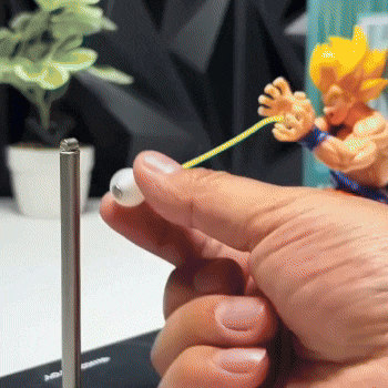 Lampe LED Tactile Dragon Ball - Son Goku Kamehameha, Magnétique, Modèle Décoratif 2024