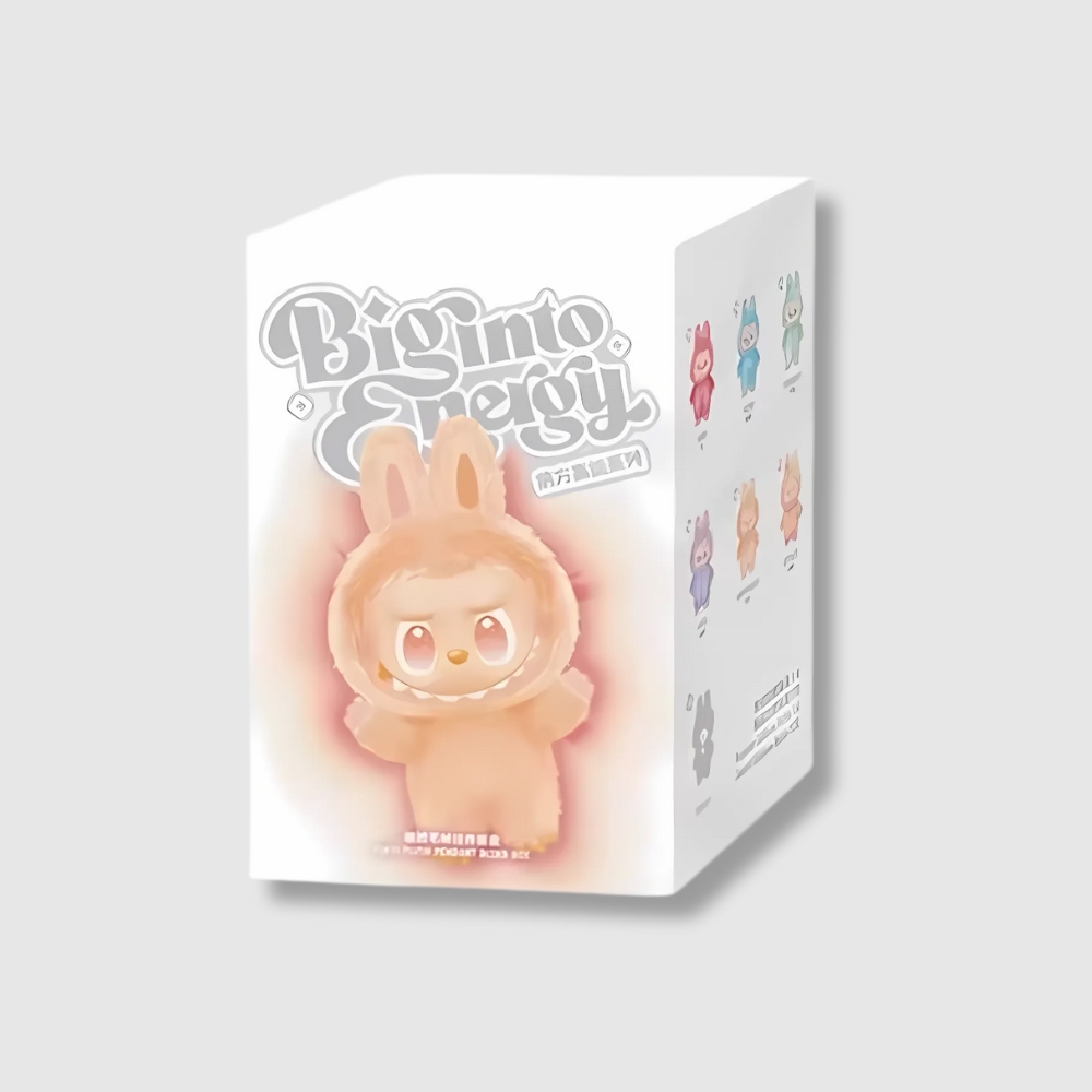 Peluche type Labubu couleur pep's boîte mystère
