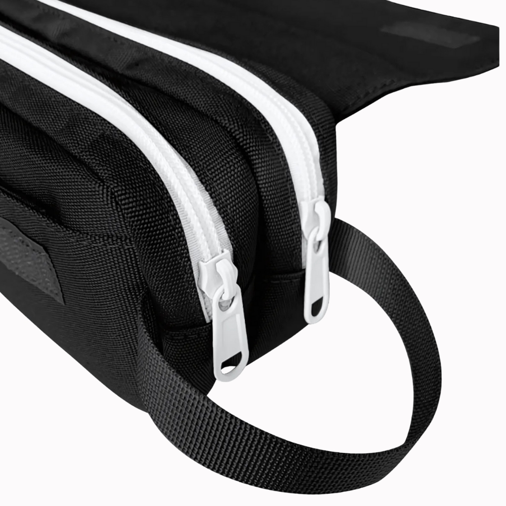 Sibomtex Pochette Noire Pour Embouchures De Trompette – 4 Compartiments Souples Et Rembourrés