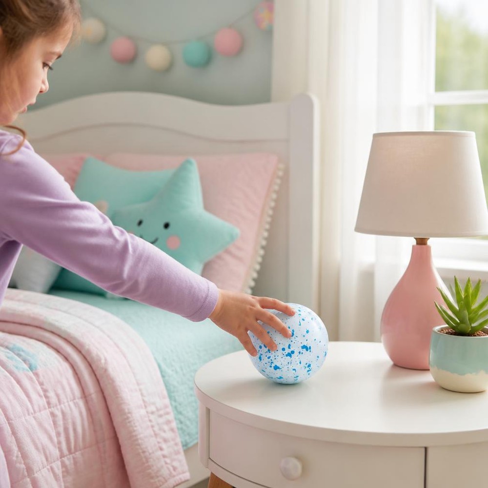 Jouet Squishy Needoh garçon anti-stress en balle mouchetée – Image 4